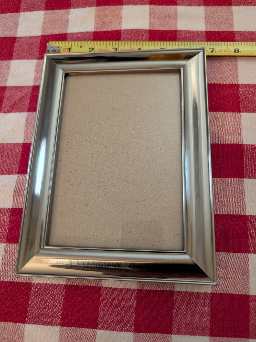 Malden Silver 8.5 In Length Photo Frame